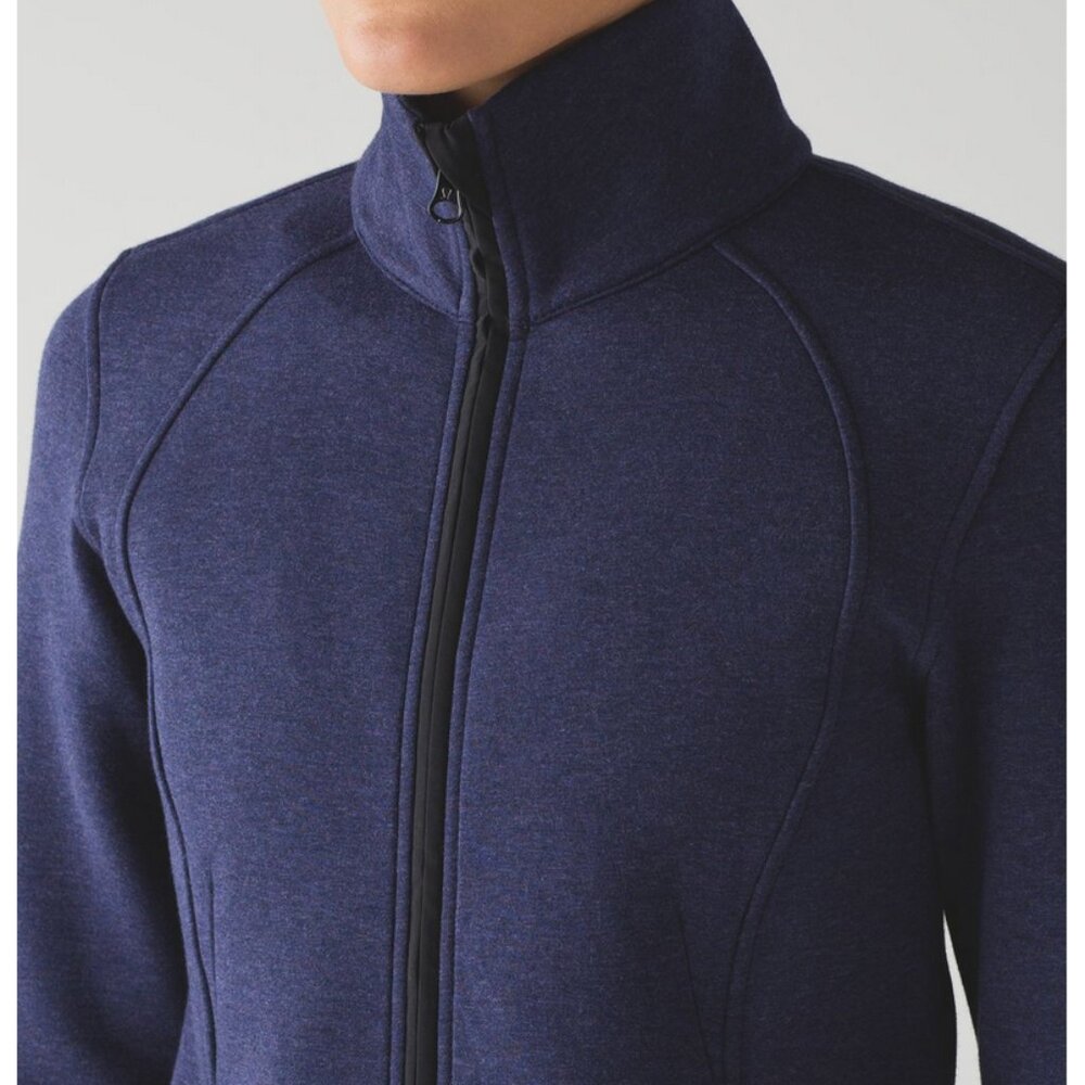 Lululemon Insculpt Jacket  Heathered Deep Indigo/Deep‎ Indigo - Picture 9 of 11